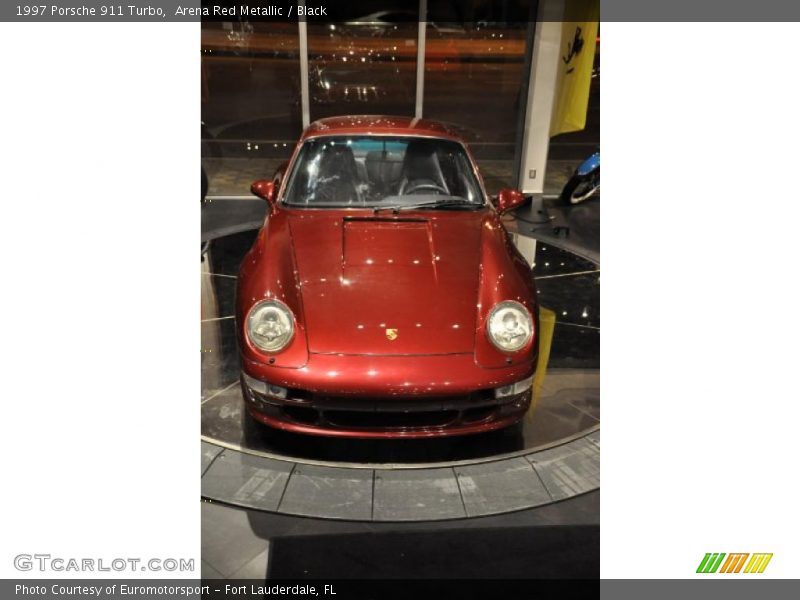 Arena Red Metallic / Black 1997 Porsche 911 Turbo