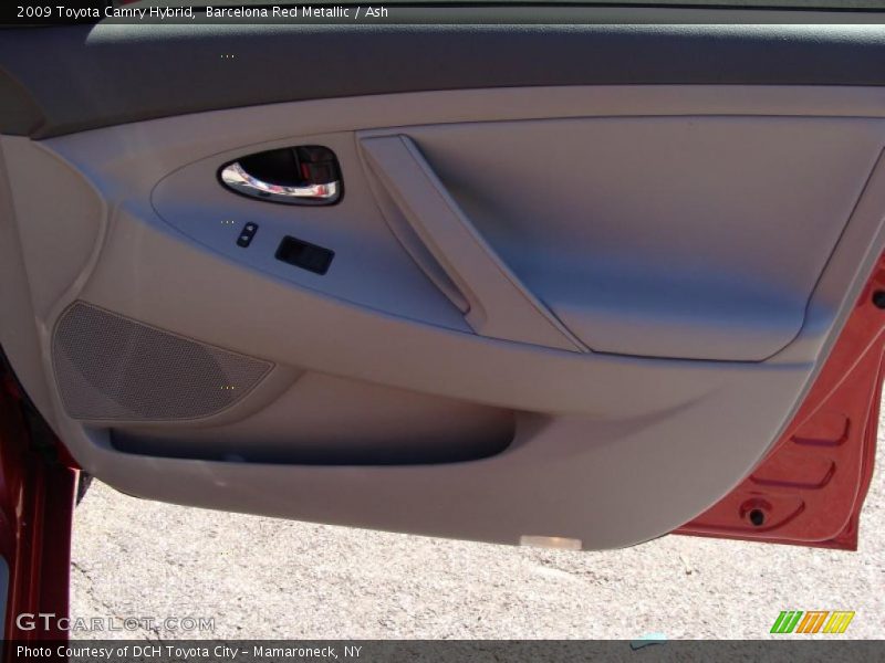 Barcelona Red Metallic / Ash 2009 Toyota Camry Hybrid