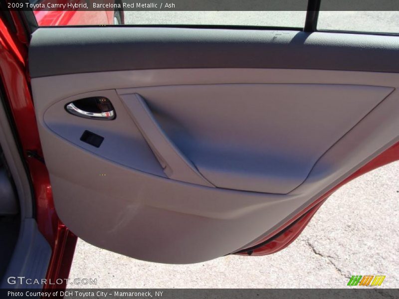 Barcelona Red Metallic / Ash 2009 Toyota Camry Hybrid