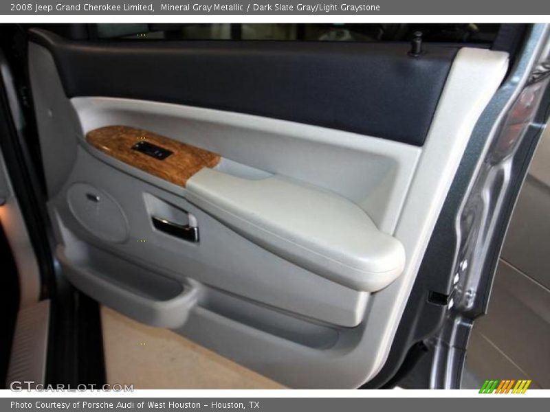 Mineral Gray Metallic / Dark Slate Gray/Light Graystone 2008 Jeep Grand Cherokee Limited