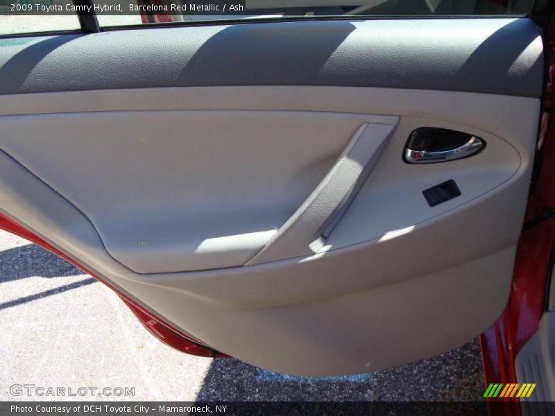 Barcelona Red Metallic / Ash 2009 Toyota Camry Hybrid