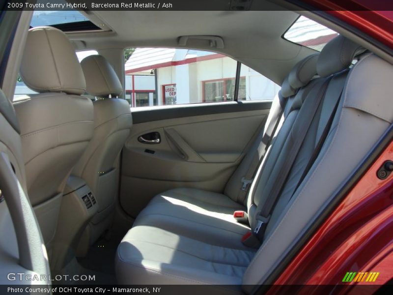 Barcelona Red Metallic / Ash 2009 Toyota Camry Hybrid
