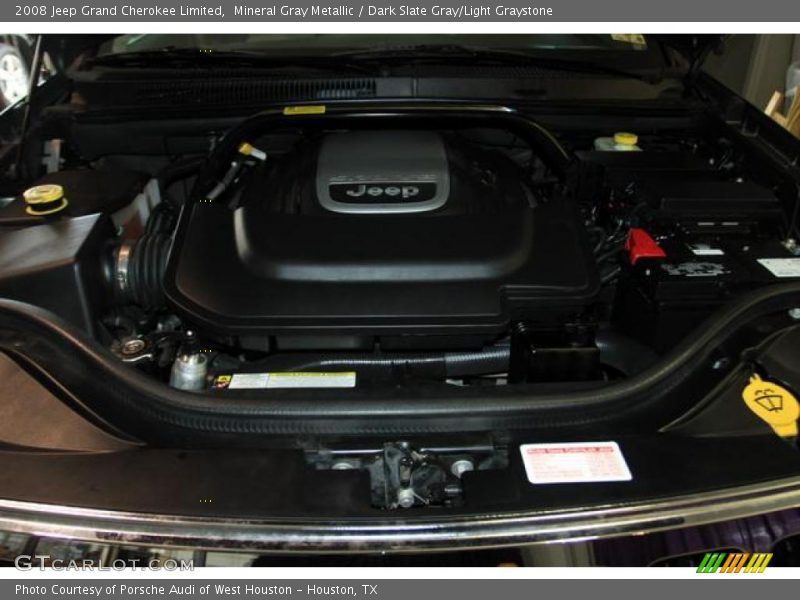 Mineral Gray Metallic / Dark Slate Gray/Light Graystone 2008 Jeep Grand Cherokee Limited