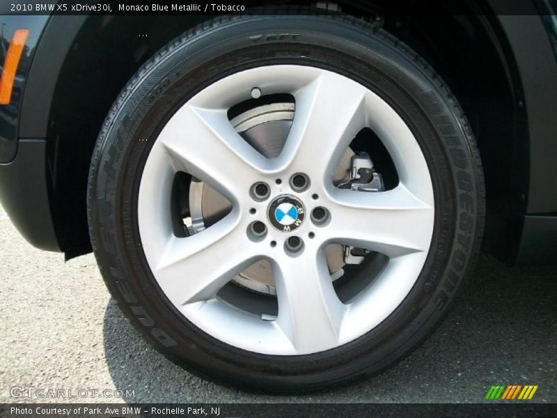 Monaco Blue Metallic / Tobacco 2010 BMW X5 xDrive30i