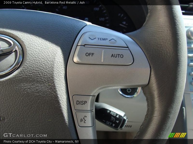 Barcelona Red Metallic / Ash 2009 Toyota Camry Hybrid