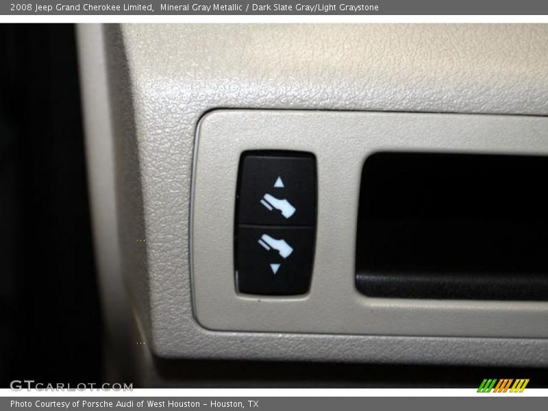 Mineral Gray Metallic / Dark Slate Gray/Light Graystone 2008 Jeep Grand Cherokee Limited