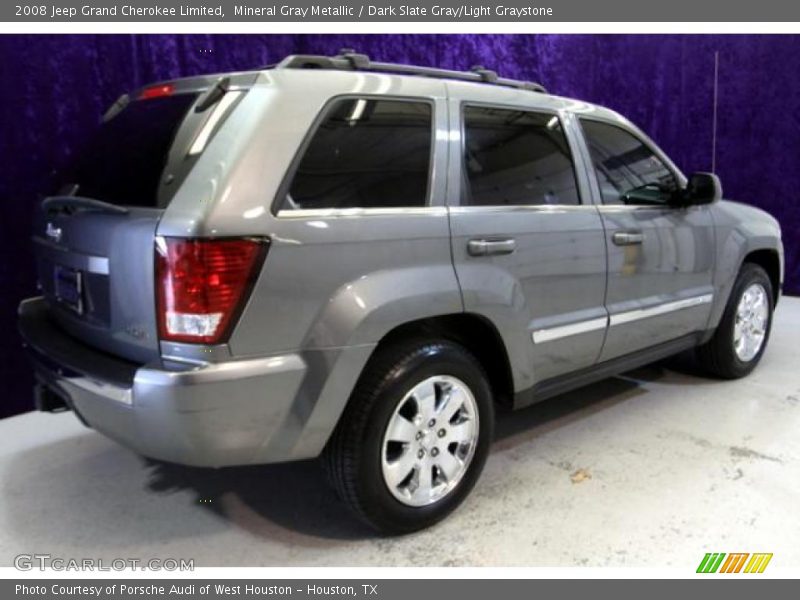 Mineral Gray Metallic / Dark Slate Gray/Light Graystone 2008 Jeep Grand Cherokee Limited