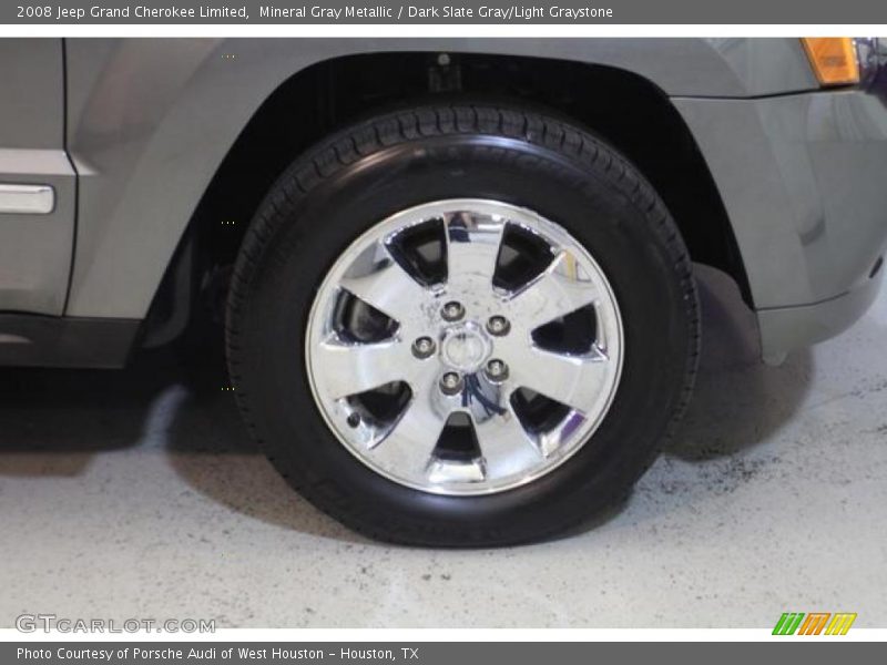 Mineral Gray Metallic / Dark Slate Gray/Light Graystone 2008 Jeep Grand Cherokee Limited