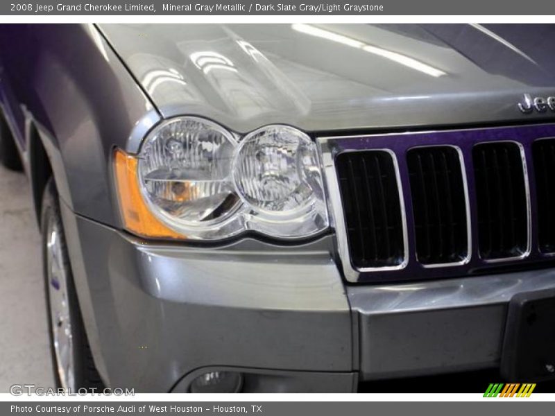 Mineral Gray Metallic / Dark Slate Gray/Light Graystone 2008 Jeep Grand Cherokee Limited