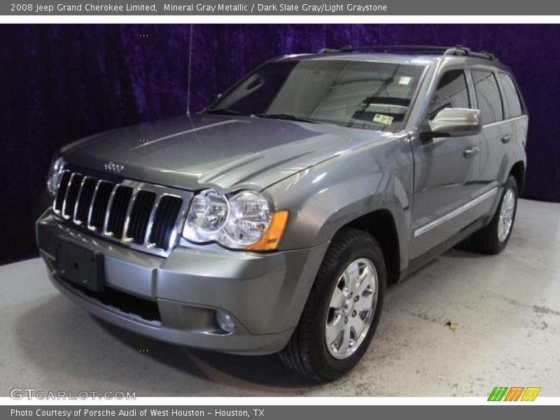 Mineral Gray Metallic / Dark Slate Gray/Light Graystone 2008 Jeep Grand Cherokee Limited