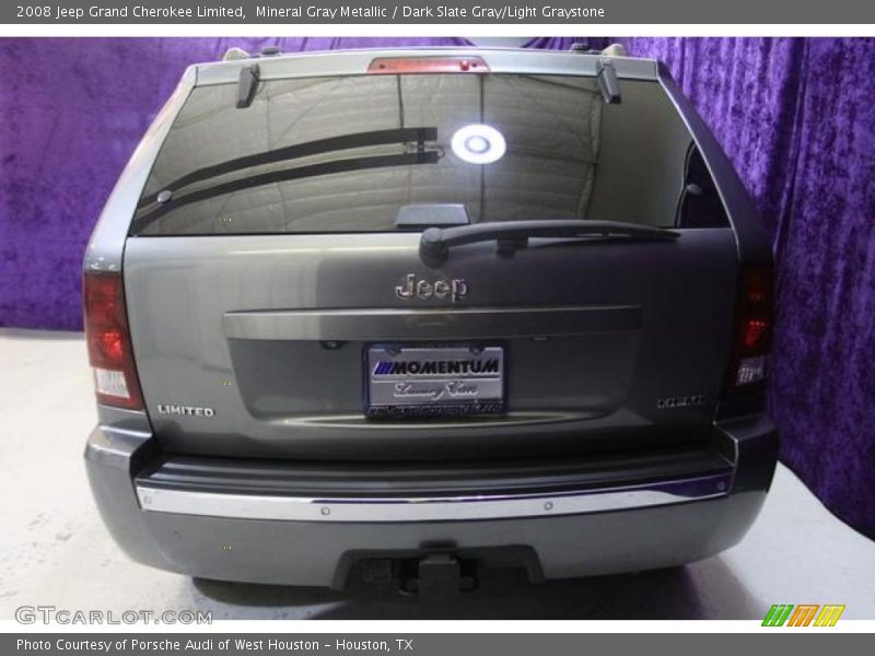 Mineral Gray Metallic / Dark Slate Gray/Light Graystone 2008 Jeep Grand Cherokee Limited