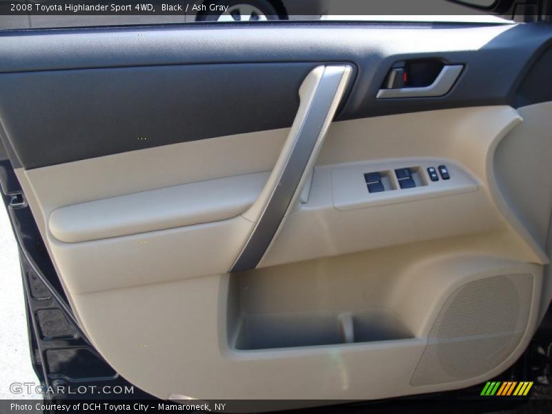 Black / Ash Gray 2008 Toyota Highlander Sport 4WD