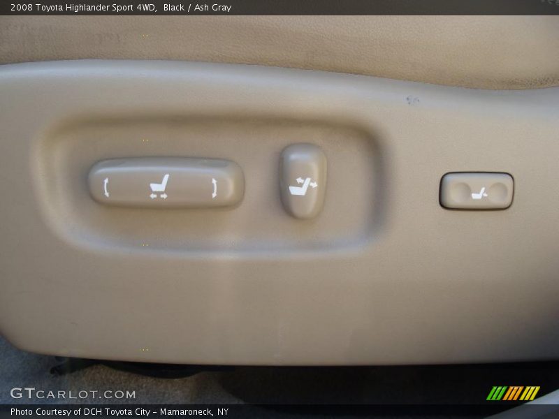 Black / Ash Gray 2008 Toyota Highlander Sport 4WD