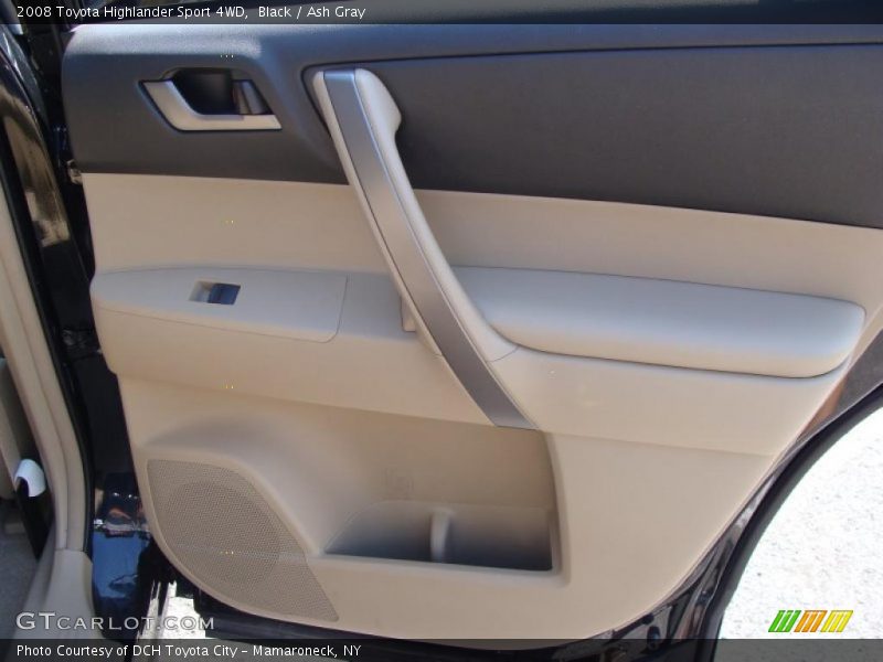 Black / Ash Gray 2008 Toyota Highlander Sport 4WD