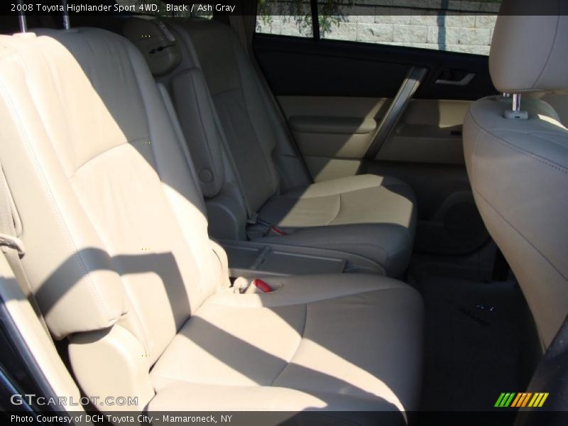 Black / Ash Gray 2008 Toyota Highlander Sport 4WD