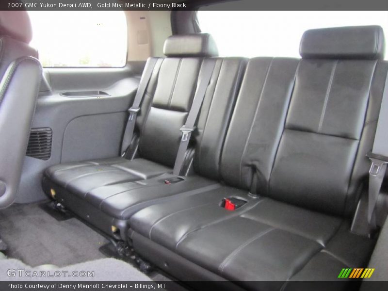 Gold Mist Metallic / Ebony Black 2007 GMC Yukon Denali AWD