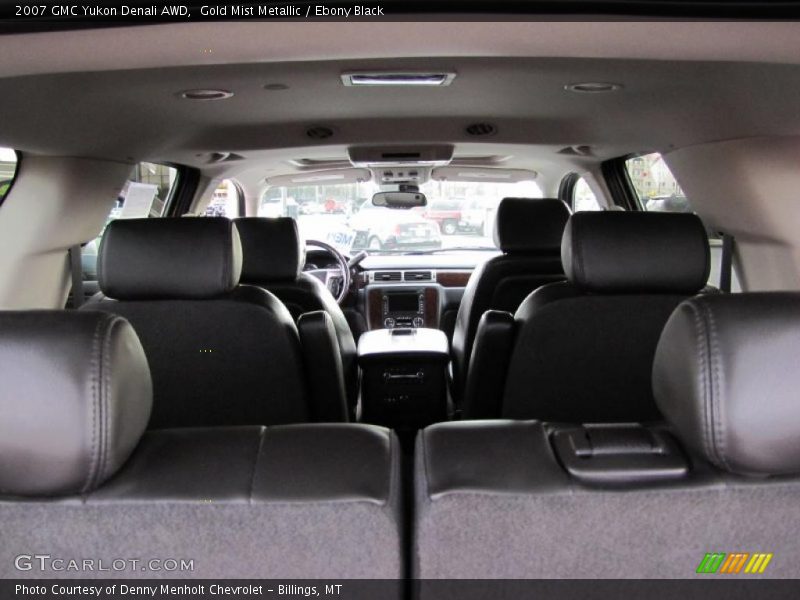 Gold Mist Metallic / Ebony Black 2007 GMC Yukon Denali AWD