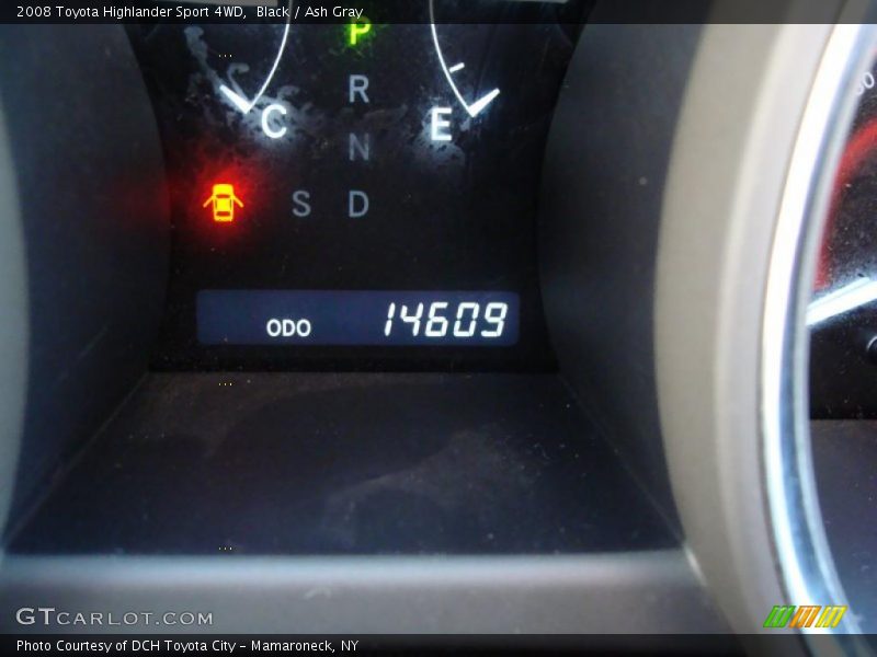 Black / Ash Gray 2008 Toyota Highlander Sport 4WD