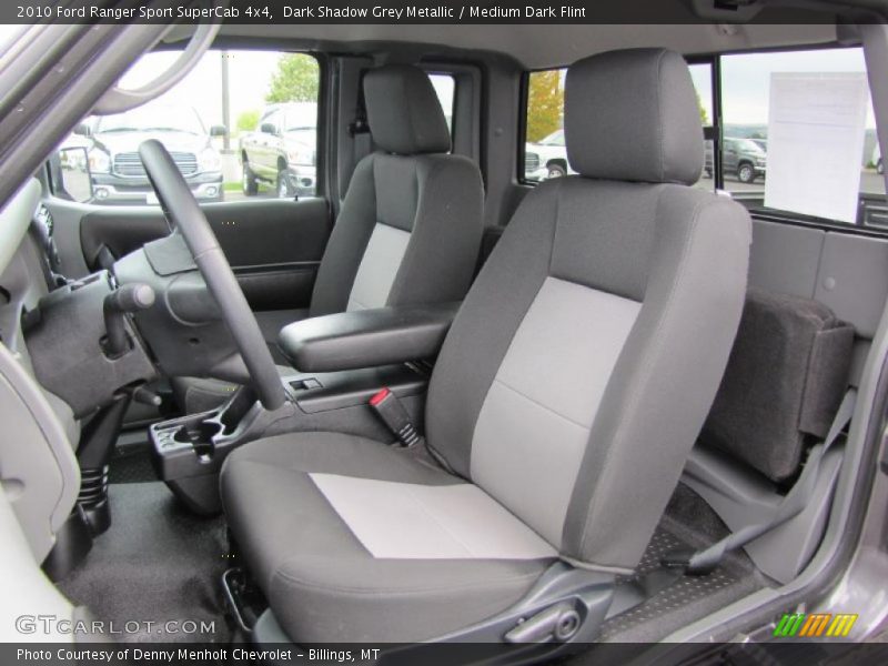 Dark Shadow Grey Metallic / Medium Dark Flint 2010 Ford Ranger Sport SuperCab 4x4