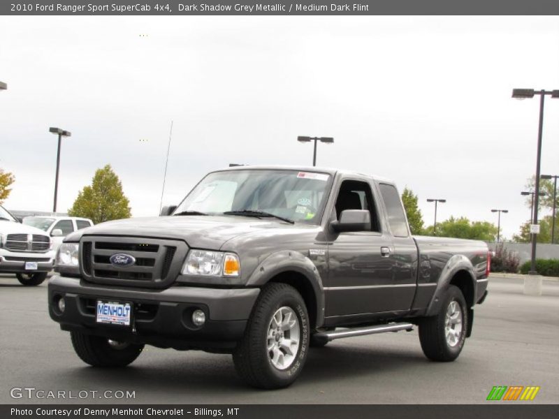 Dark Shadow Grey Metallic / Medium Dark Flint 2010 Ford Ranger Sport SuperCab 4x4