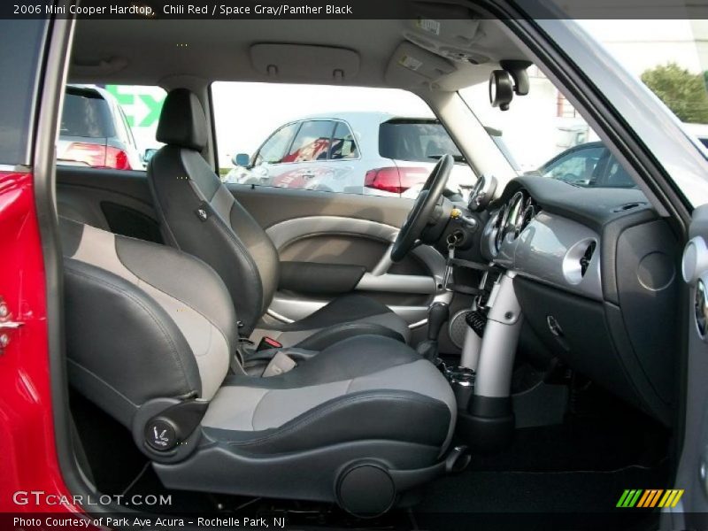 Chili Red / Space Gray/Panther Black 2006 Mini Cooper Hardtop