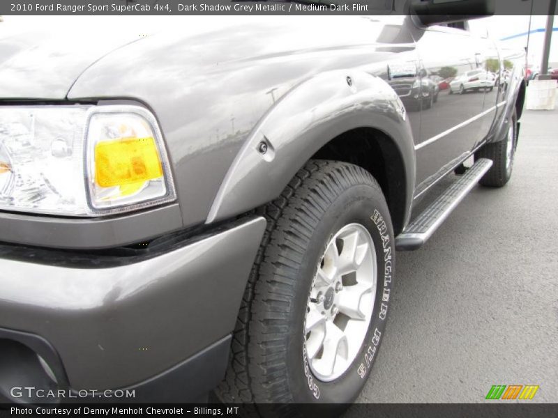 Dark Shadow Grey Metallic / Medium Dark Flint 2010 Ford Ranger Sport SuperCab 4x4