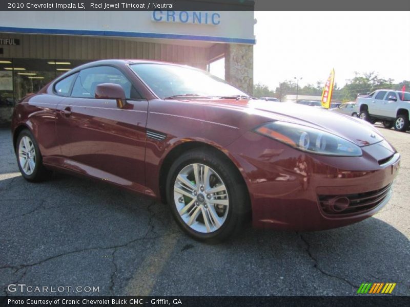 Red Jewel Tintcoat / Neutral 2010 Chevrolet Impala LS