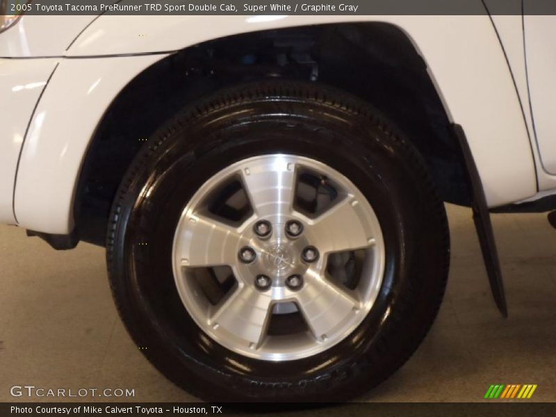 Super White / Graphite Gray 2005 Toyota Tacoma PreRunner TRD Sport Double Cab