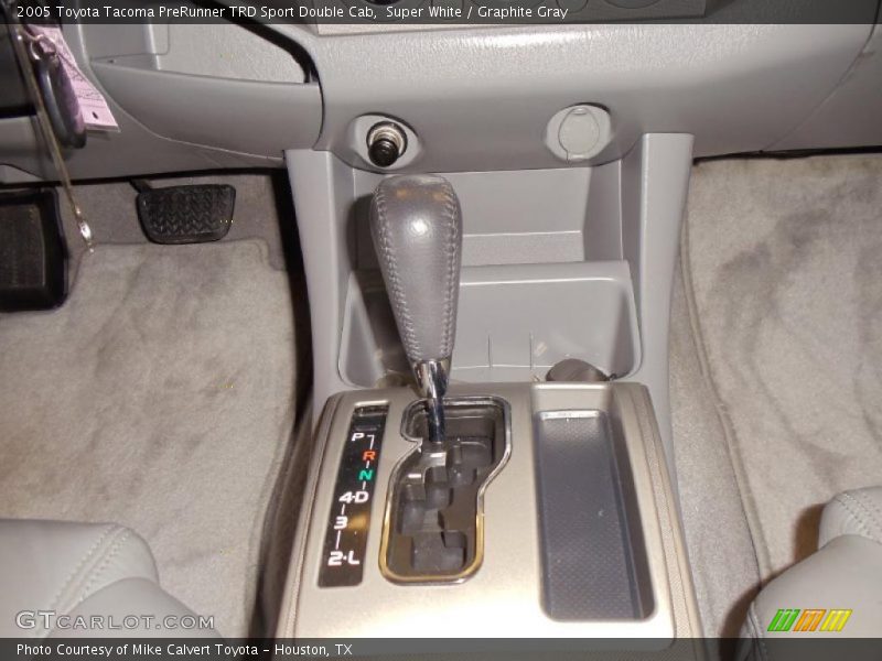 Super White / Graphite Gray 2005 Toyota Tacoma PreRunner TRD Sport Double Cab