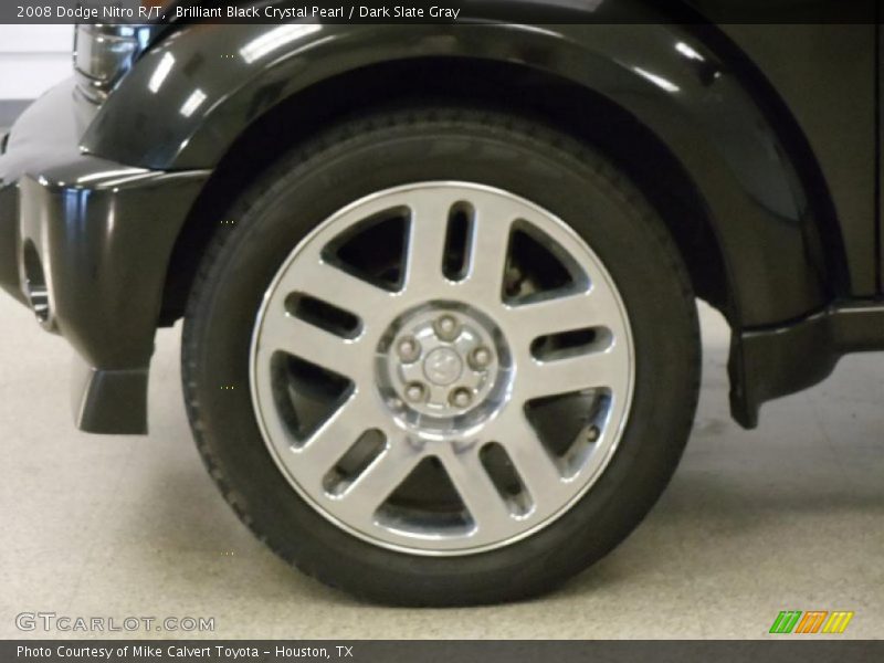 Brilliant Black Crystal Pearl / Dark Slate Gray 2008 Dodge Nitro R/T