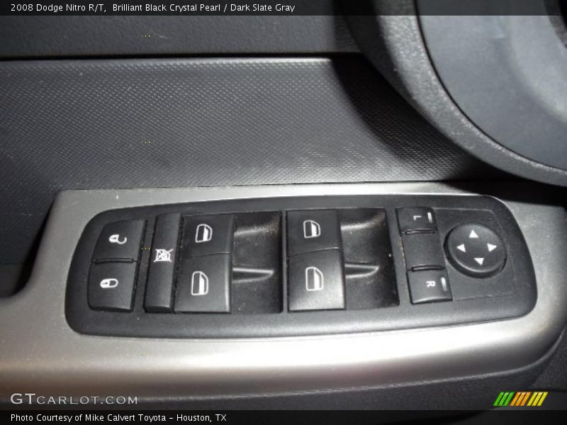 Brilliant Black Crystal Pearl / Dark Slate Gray 2008 Dodge Nitro R/T