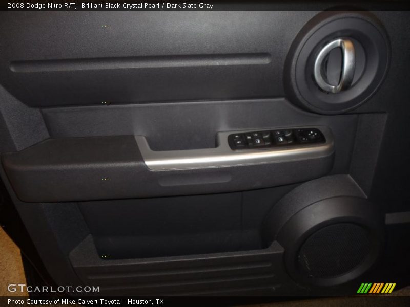 Brilliant Black Crystal Pearl / Dark Slate Gray 2008 Dodge Nitro R/T