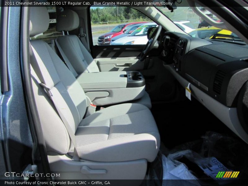 Blue Granite Metallic / Light Titanium/Ebony 2011 Chevrolet Silverado 1500 LT Regular Cab