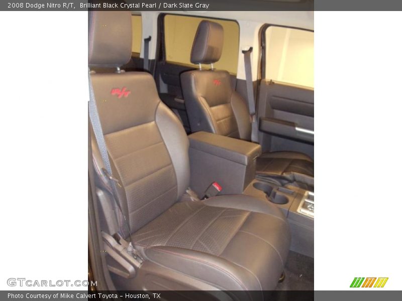 Brilliant Black Crystal Pearl / Dark Slate Gray 2008 Dodge Nitro R/T