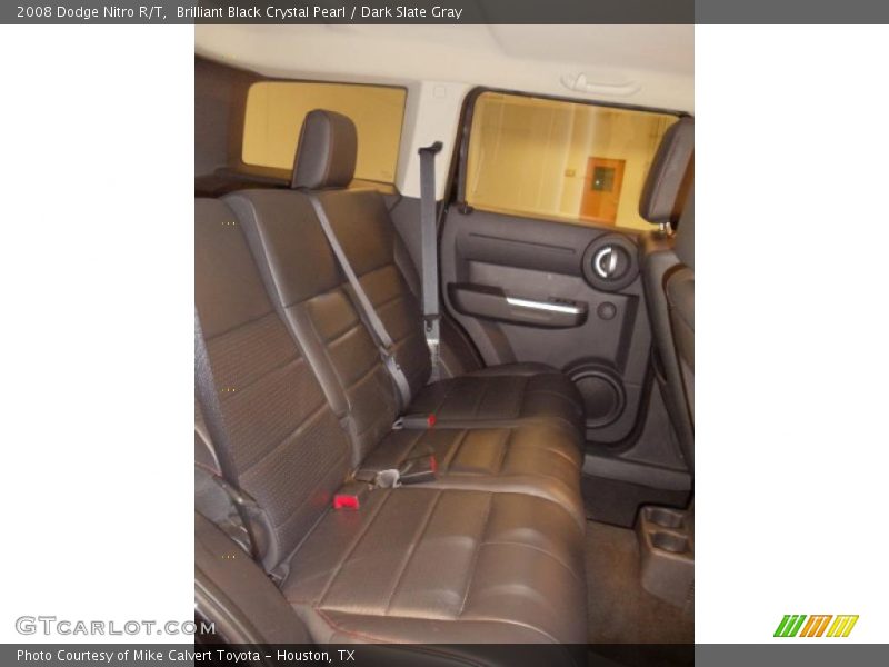 Brilliant Black Crystal Pearl / Dark Slate Gray 2008 Dodge Nitro R/T
