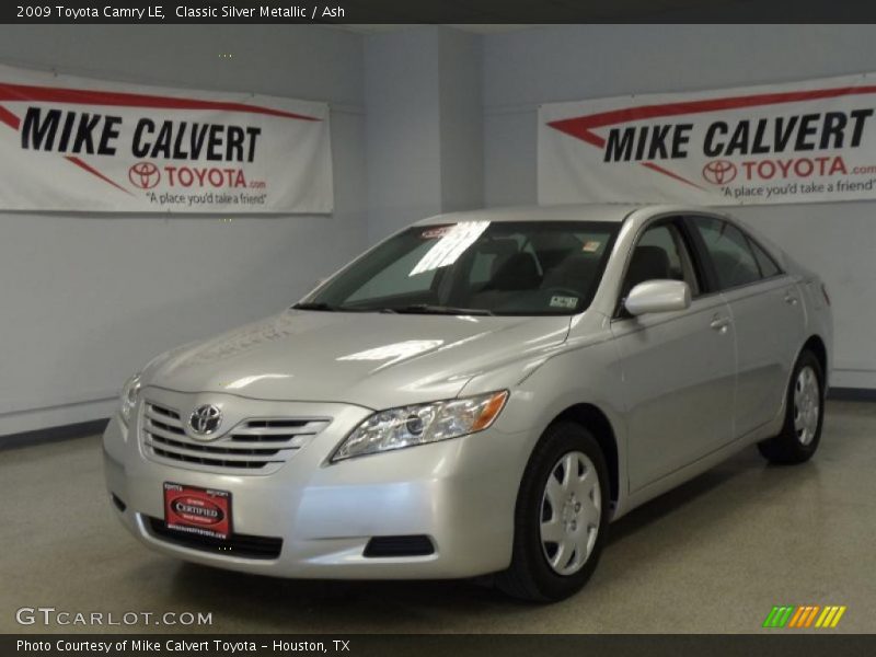 Classic Silver Metallic / Ash 2009 Toyota Camry LE