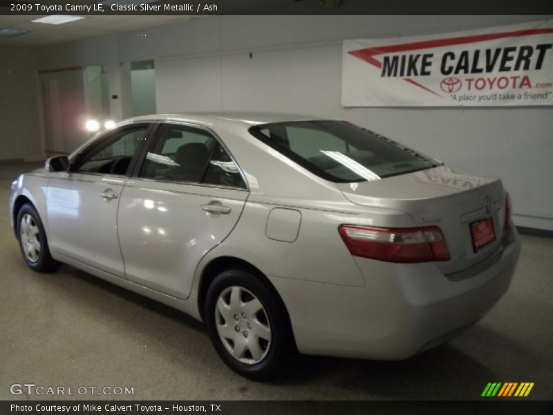 Classic Silver Metallic / Ash 2009 Toyota Camry LE