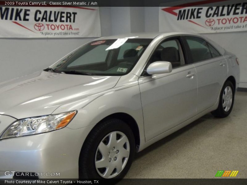 Classic Silver Metallic / Ash 2009 Toyota Camry LE