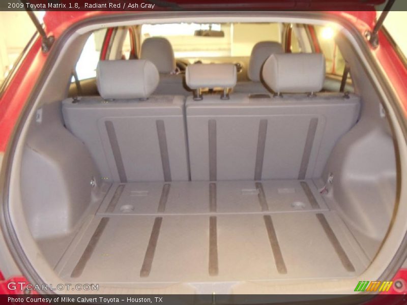 Radiant Red / Ash Gray 2009 Toyota Matrix 1.8
