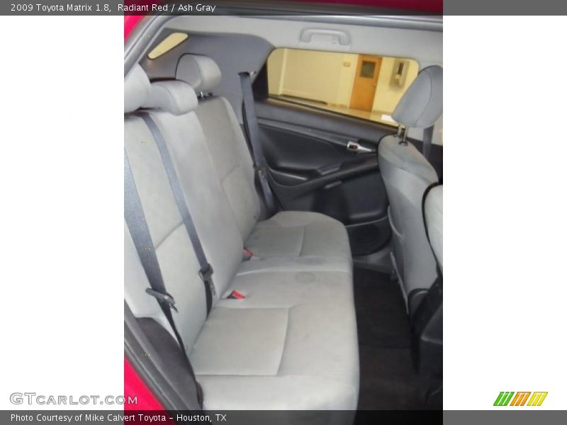Radiant Red / Ash Gray 2009 Toyota Matrix 1.8