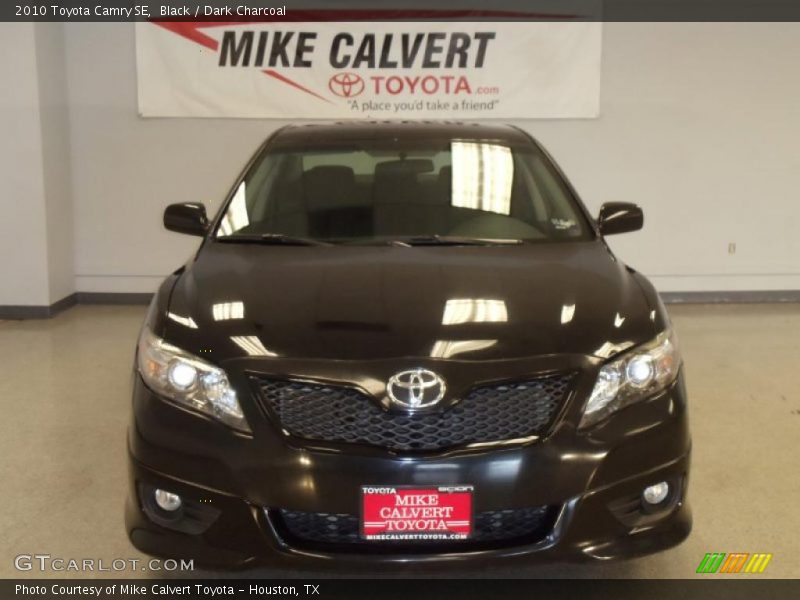 Black / Dark Charcoal 2010 Toyota Camry SE