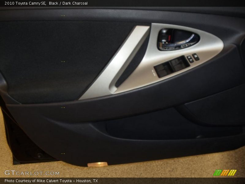 Black / Dark Charcoal 2010 Toyota Camry SE