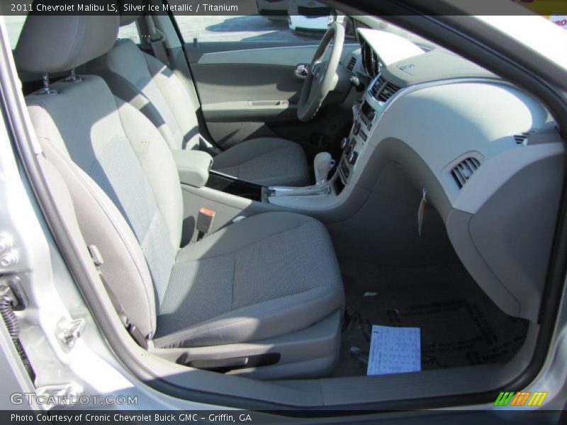 Silver Ice Metallic / Titanium 2011 Chevrolet Malibu LS