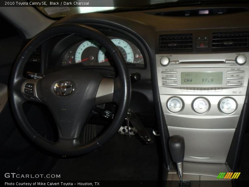 Black / Dark Charcoal 2010 Toyota Camry SE