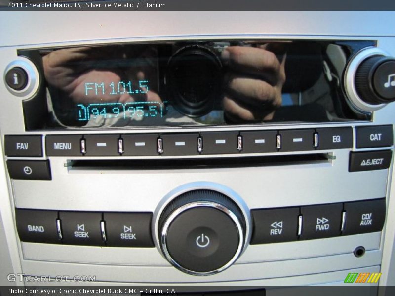 Silver Ice Metallic / Titanium 2011 Chevrolet Malibu LS