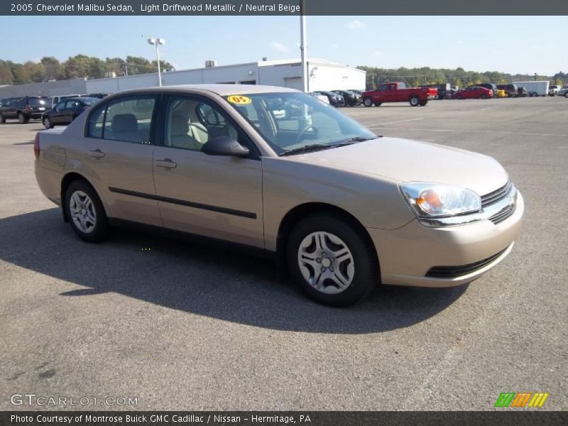 Light Driftwood Metallic / Neutral Beige 2005 Chevrolet Malibu Sedan