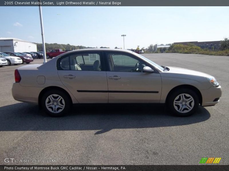 Light Driftwood Metallic / Neutral Beige 2005 Chevrolet Malibu Sedan