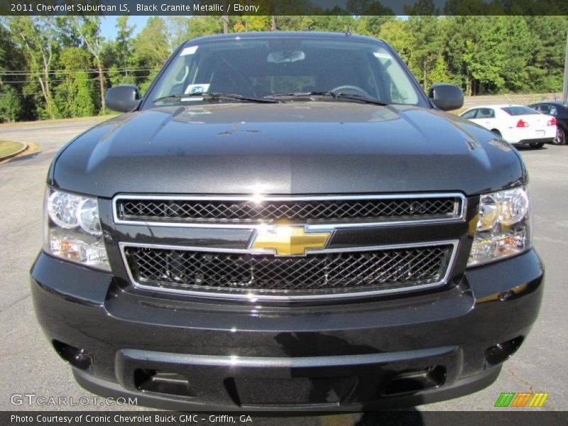 Black Granite Metallic / Ebony 2011 Chevrolet Suburban LS