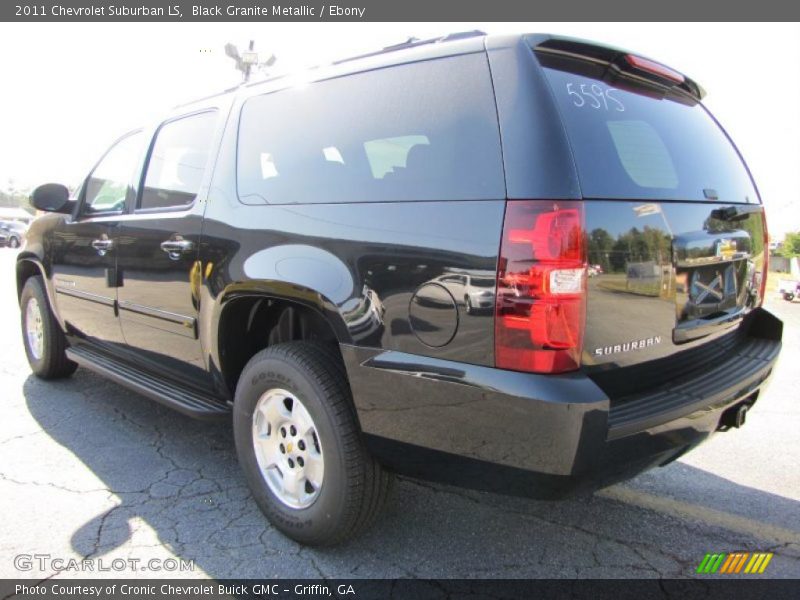 Black Granite Metallic / Ebony 2011 Chevrolet Suburban LS