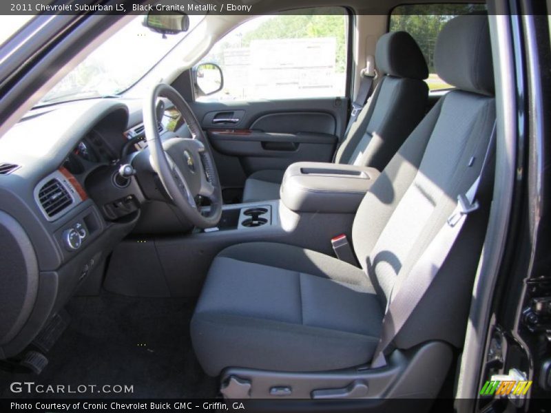 Black Granite Metallic / Ebony 2011 Chevrolet Suburban LS